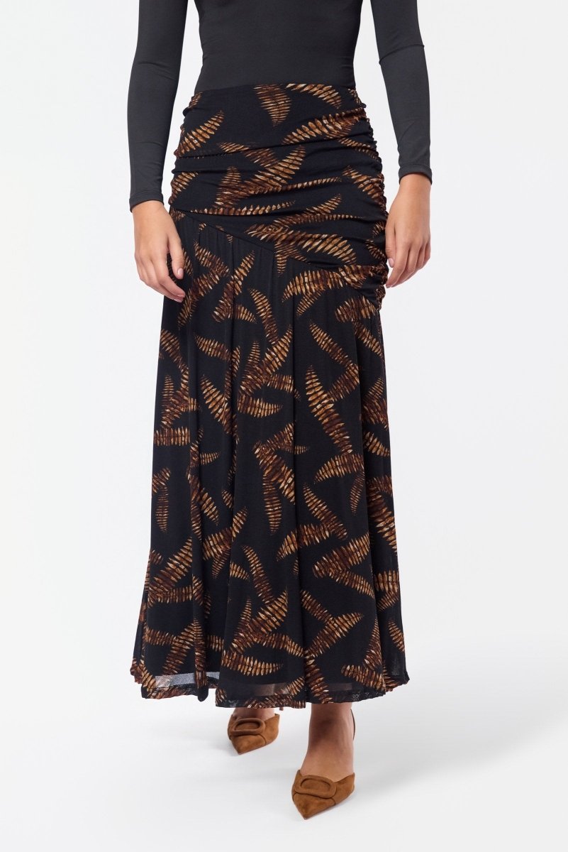 Miri Skirt (Black Brown) - Skirt - Yakira Bella
