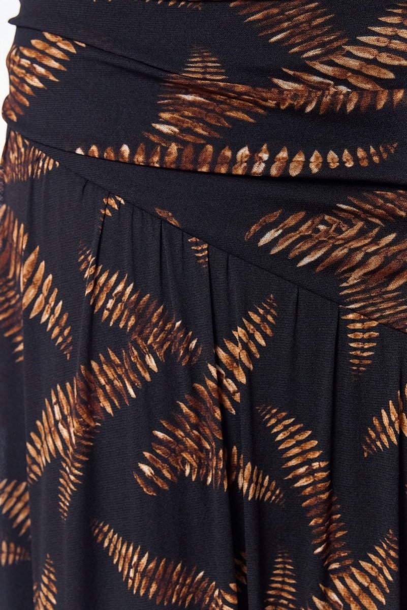 Miri Skirt (Black Brown) - Skirt - Yakira Bella