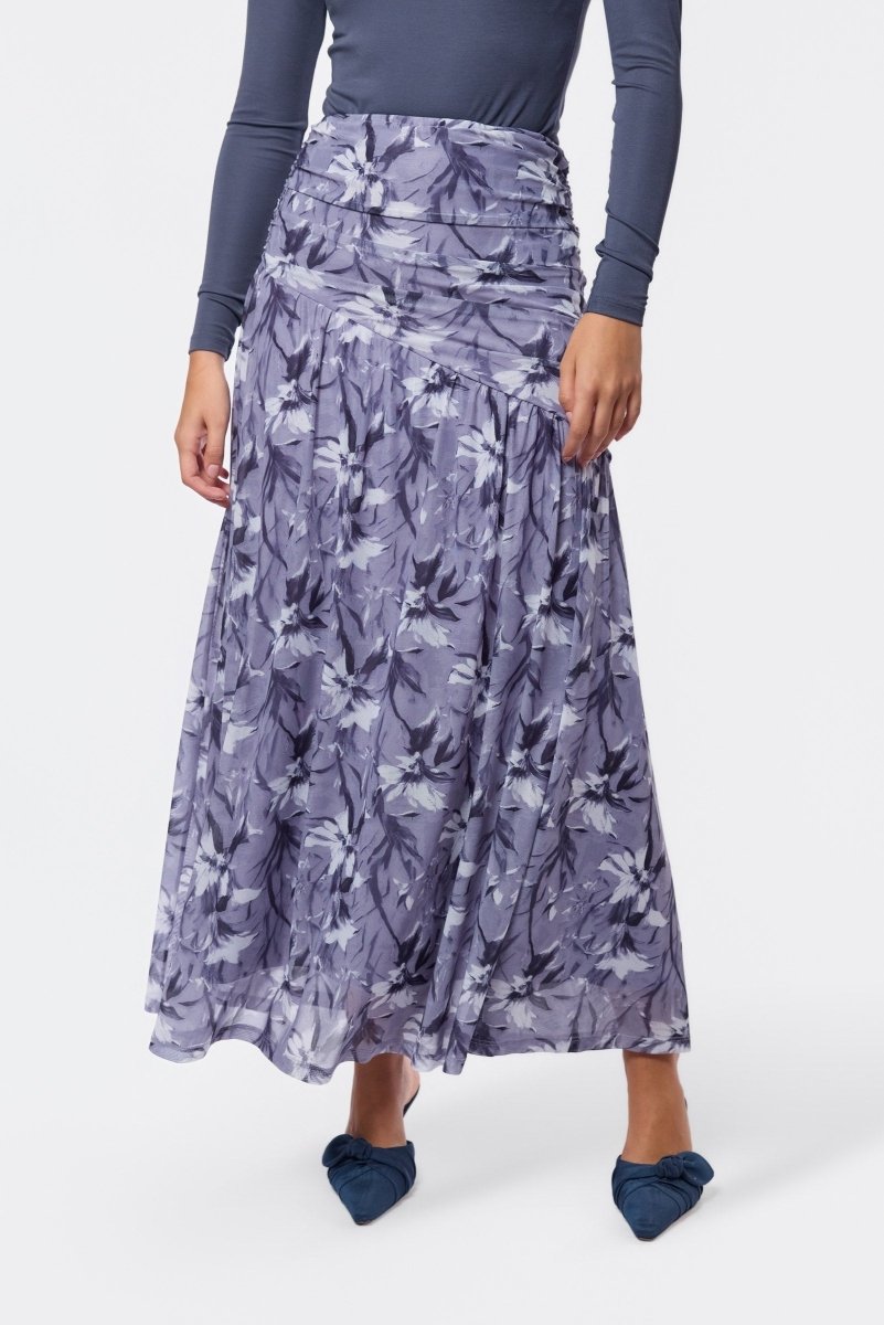 Miri Skirt (Black Pattern) - Skirt - Yakira Bella