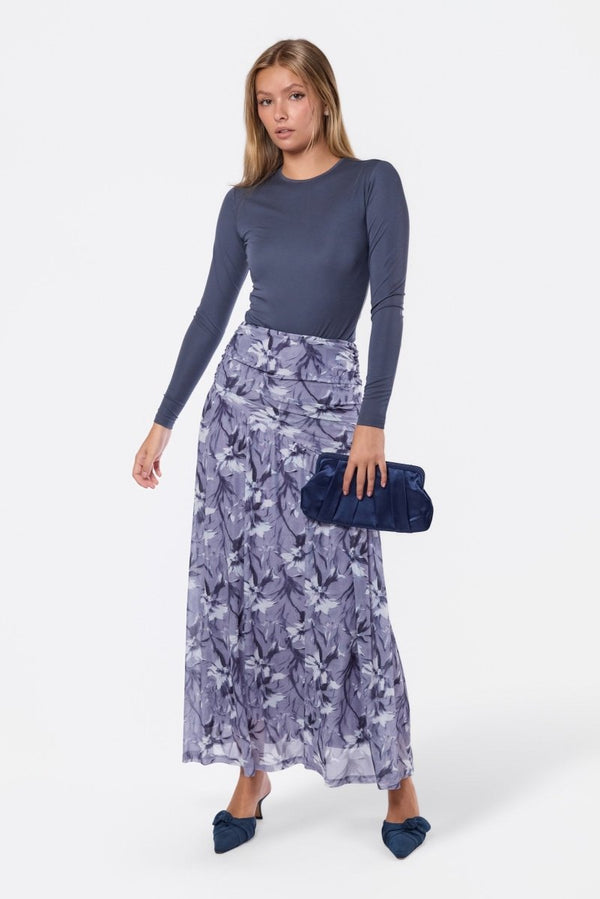 Miri Skirt (Black Pattern) - Skirt - Yakira Bella