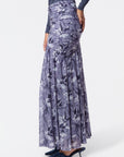 Miri Skirt (Black Pattern) - Skirt - Yakira Bella