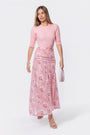 Miri Skirt (Pink Pattern) - Skirt - Yakira Bella