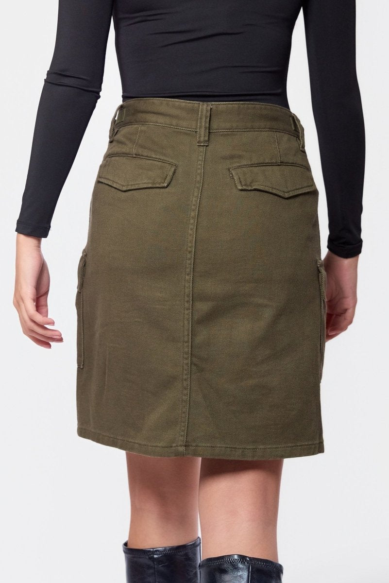 Miriam Skirt (Dark Green) - Skirt - Yakira Bella