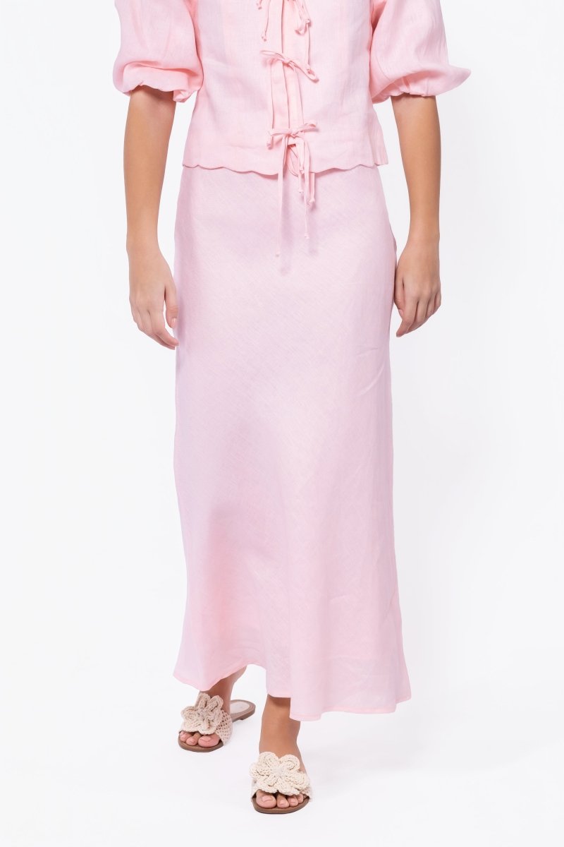Molly Skirt (Light Pink) - Skirt - Yakira Bella