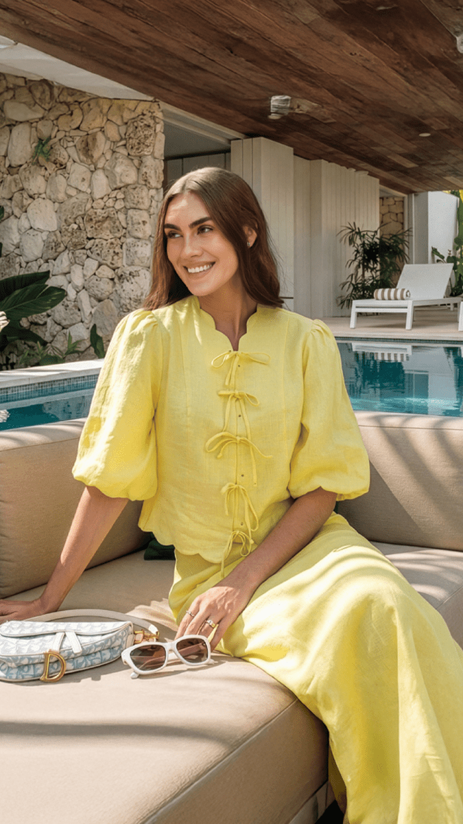 Molly Skirt (Light Yellow) - Skirt - Yakira Bella