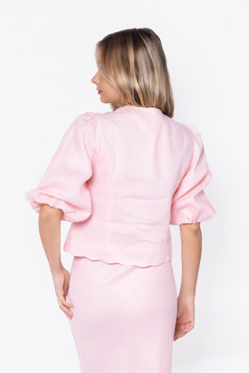 Molly Top (Light Pink) - Top - Yakira Bella