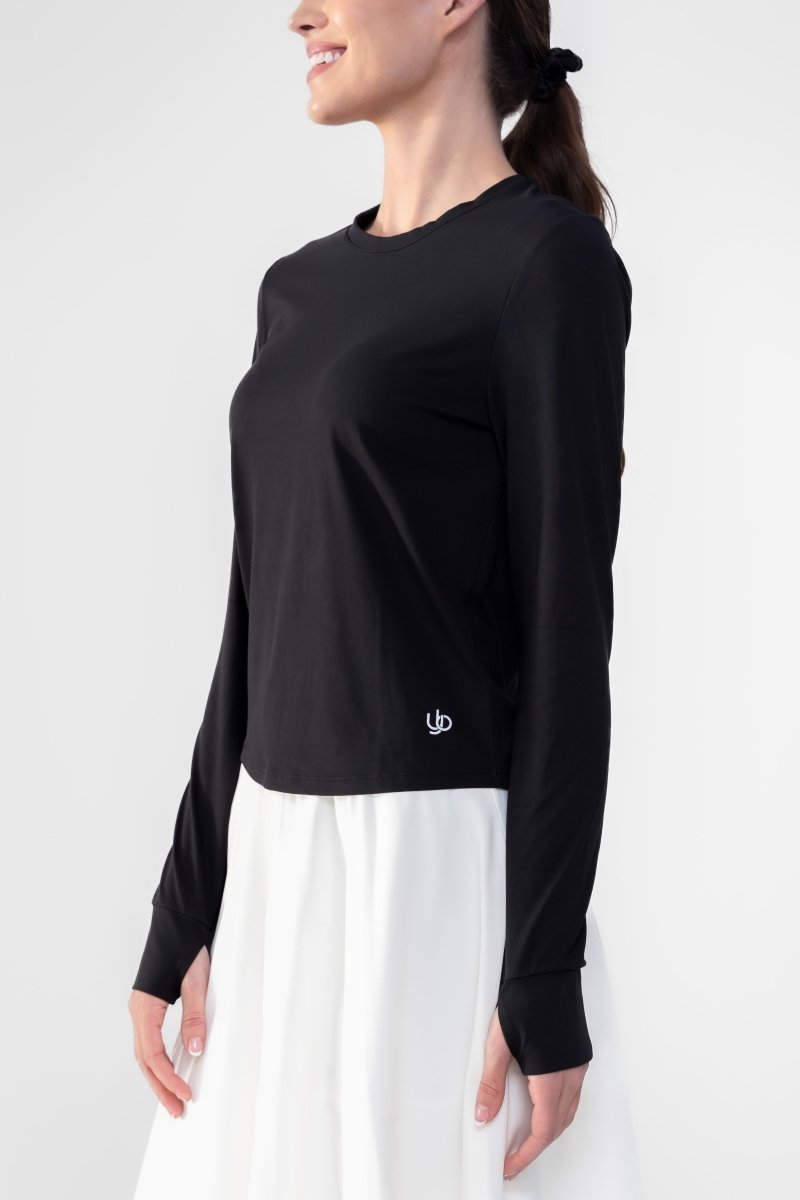 MOMENTUM TOP (BLACK) - Top - Yakira Bella