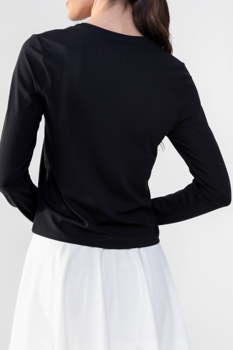 MOMENTUM TOP (BLACK) - Top - Yakira Bella