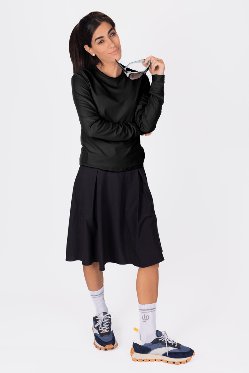 MOMENTUM TOP (BLACK) - Top - Yakira Bella