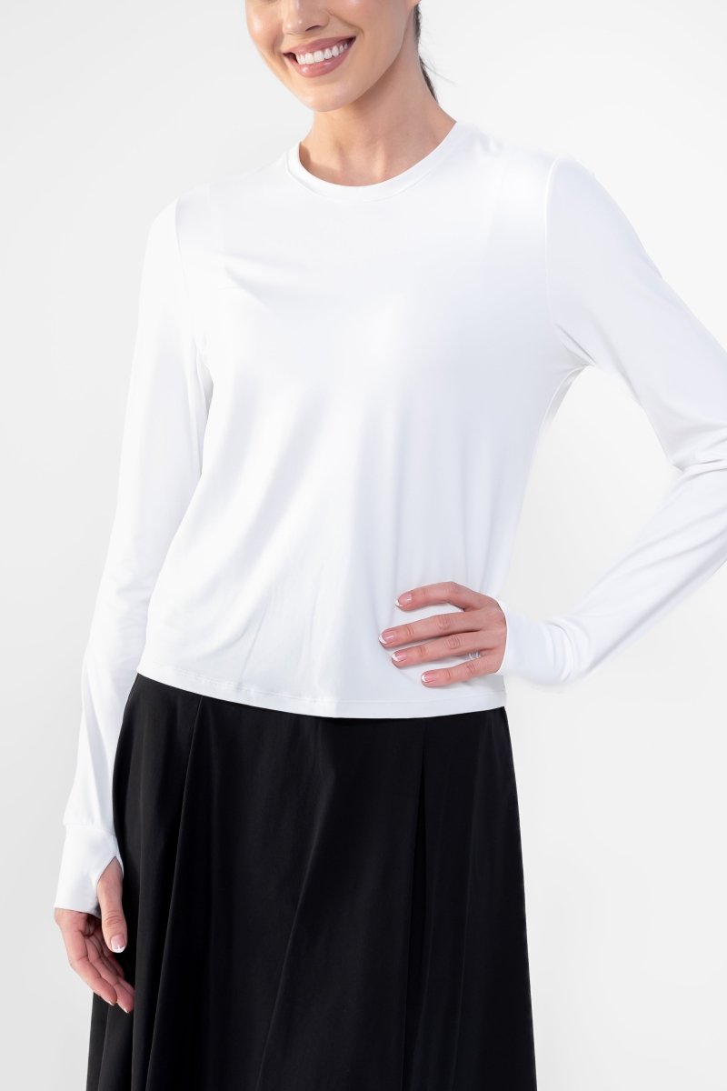 MOMENTUM TOP (WHITE) - Top - Yakira Bella