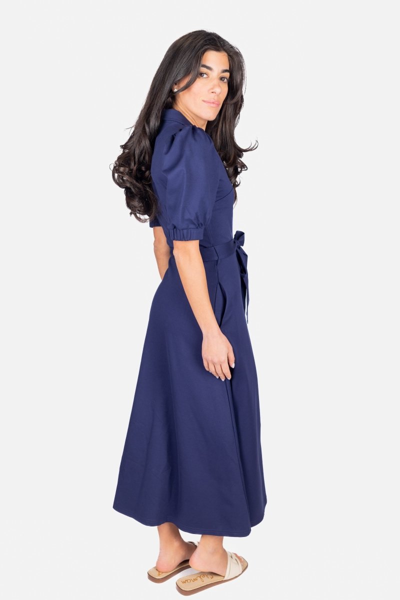 MONIKA DRESS (NAVY) - Dress - Yakira Bella