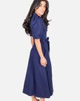 MONIKA DRESS (NAVY) - Dress - Yakira Bella