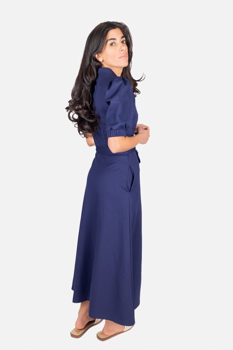 MONIKA DRESS (NAVY) - Dress - Yakira Bella