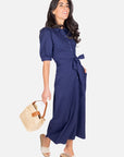 MONIKA DRESS (NAVY) - Dress - Yakira Bella