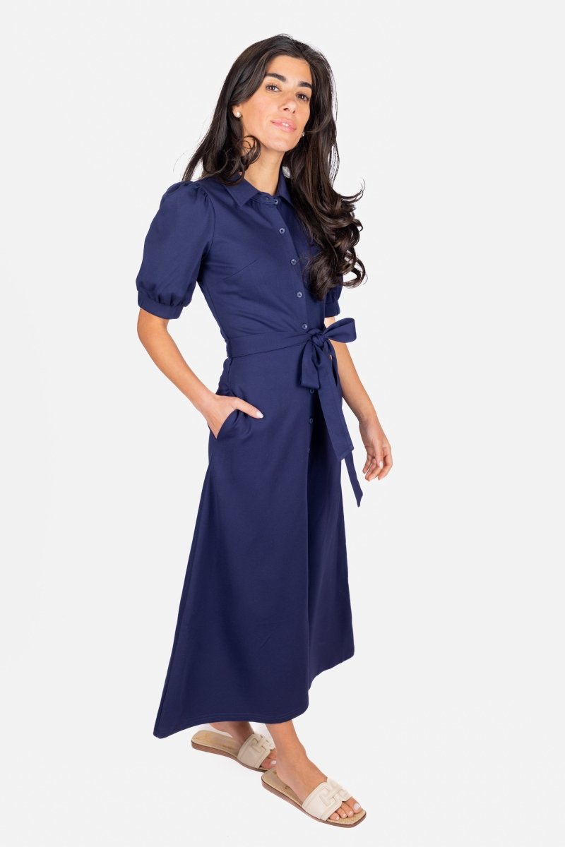 MONIKA DRESS (NAVY) - Dress - Yakira Bella