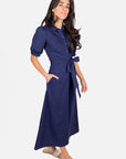 MONIKA DRESS (NAVY) - Dress - Yakira Bella