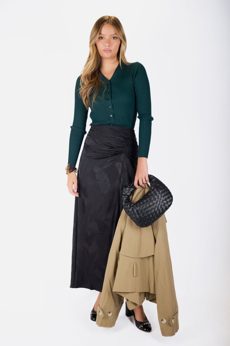 Moss Cardigan (Dark Green) - Top - Yakira Bella