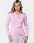 Moss Cardigan (Light Pink) - Top - Yakira Bella