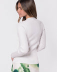 Moss Cardigan (White) - Top - Yakira Bella