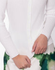 Moss Cardigan (White) - Top - Yakira Bella