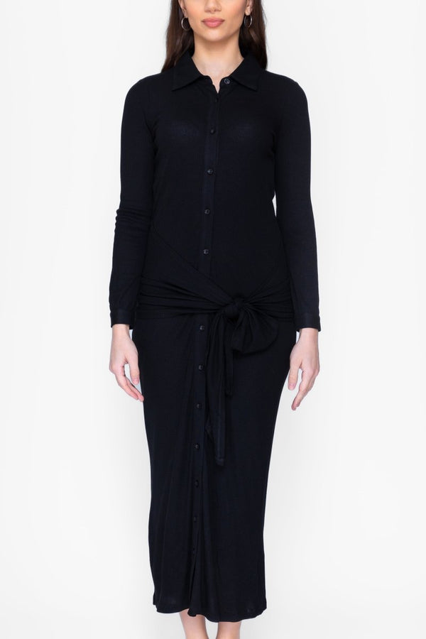 NAOMI DRESS (BLACK) - Dress - Yakira Bella