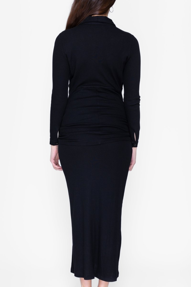 NAOMI DRESS (BLACK) - Dress - Yakira Bella