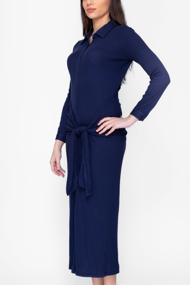 NAOMI DRESS (NAVY) - Dress - Yakira Bella