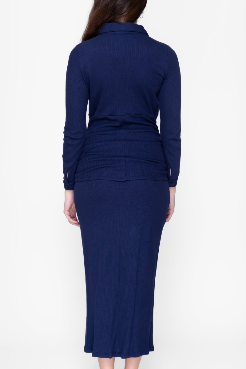 NAOMI DRESS (NAVY) - Dress - Yakira Bella