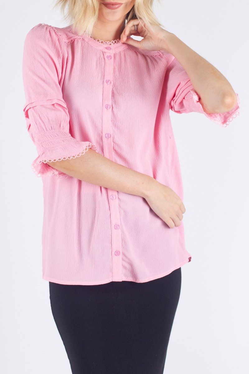 NARI TOP (PINK) - Yakira Bella