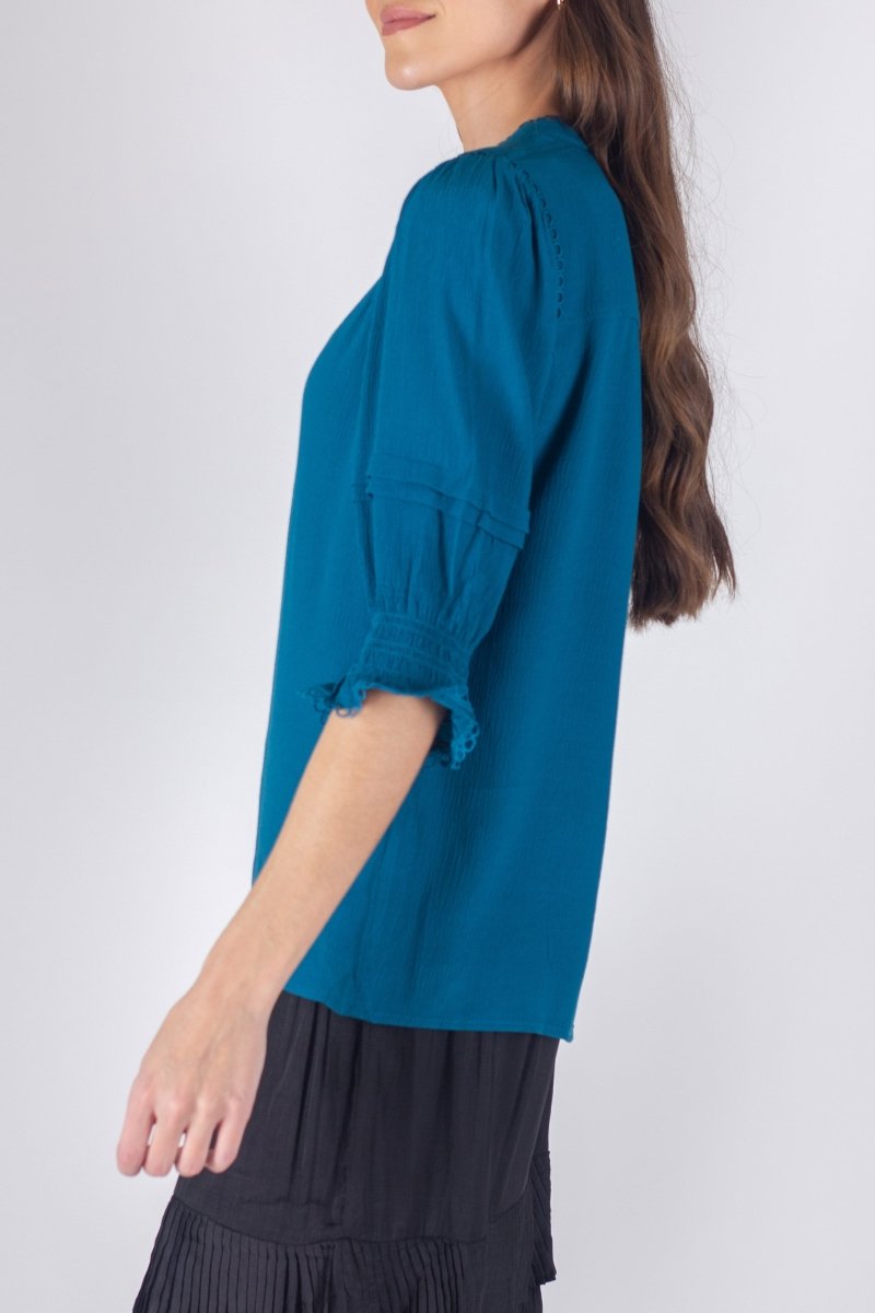 NARI TOP (TEAL) - Top - Yakira Bella