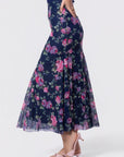 Natalia Skirt (Black Ground) - Skirt - Yakira Bella
