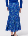 Natalia Skirt (Blue Pattern) - Skirt - Yakira Bella