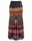 Natalia Skirt (Brown Multi) - Skirt - Yakira Bella