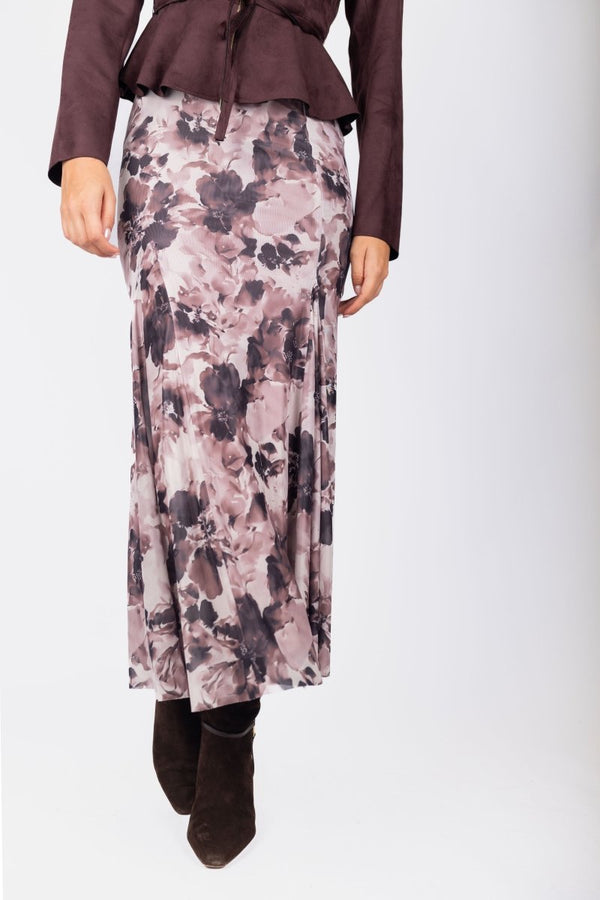 Natalia Skirt (Brown) - Skirt - Yakira Bella