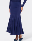 Natalia Skirt (Navy Solid) - Skirt - Yakira Bella