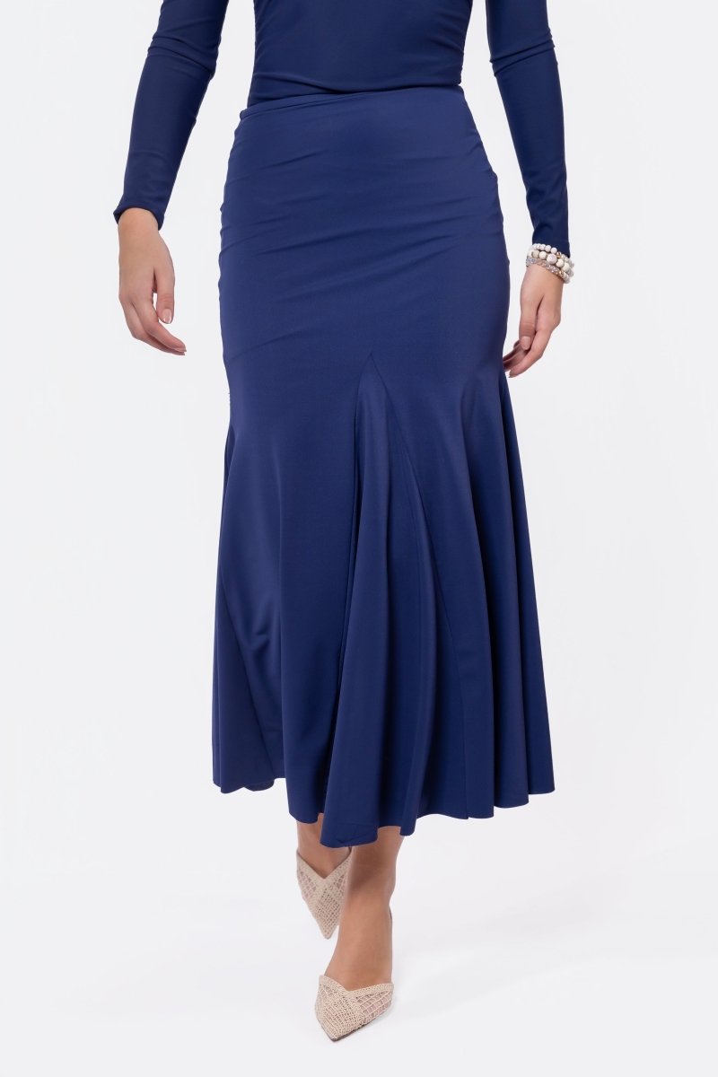 Natalia Skirt (Navy Solid) - Skirt - Yakira Bella