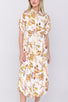 Natalie Dress (White Pattern) - Dress - Yakira Bella