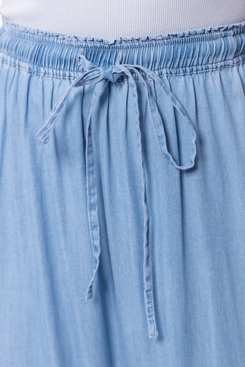 Nell Skirt (Chambray) - Skirt - Yakira Bella