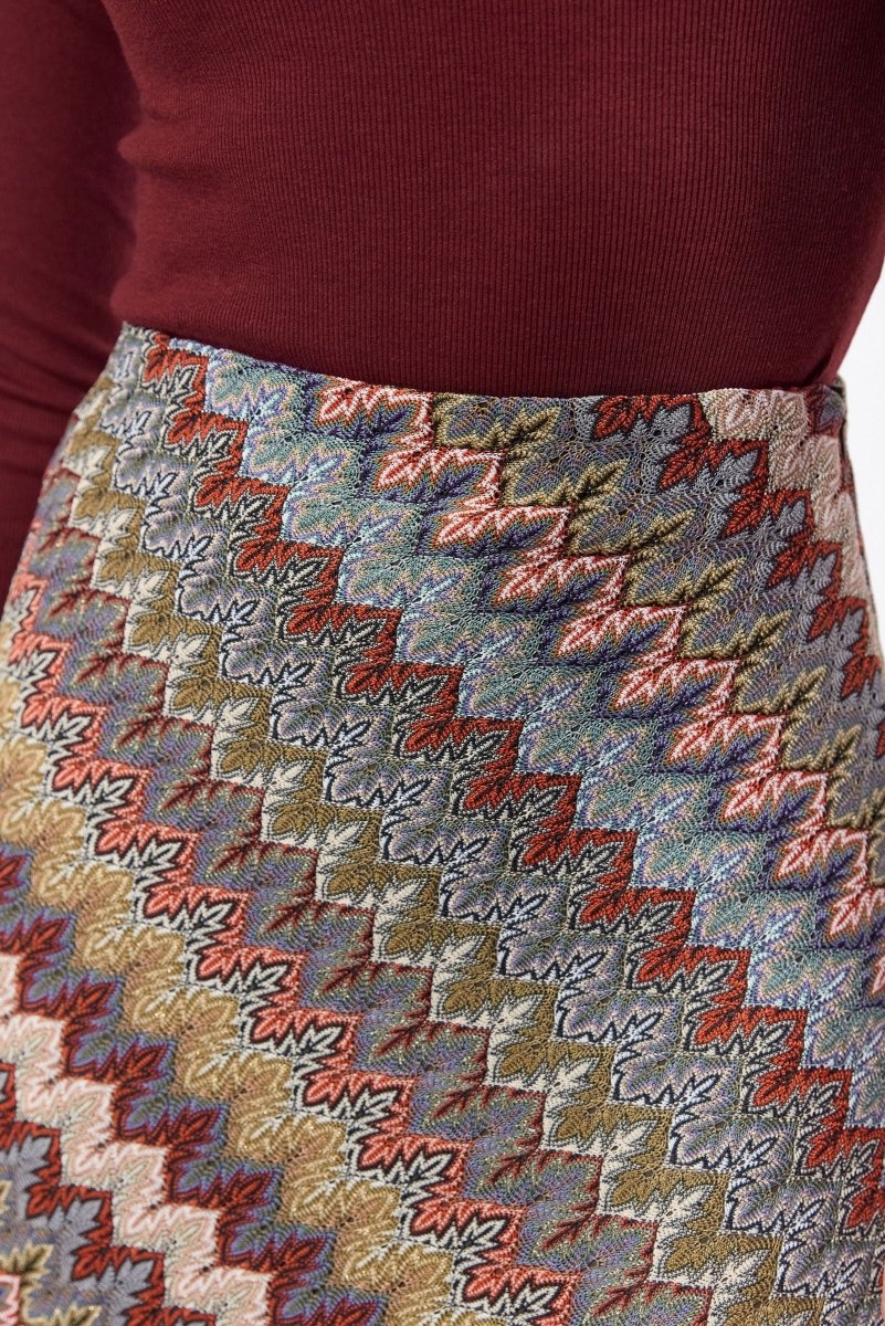 Nico Skirt (Brown Multi) - Skirt - Yakira Bella