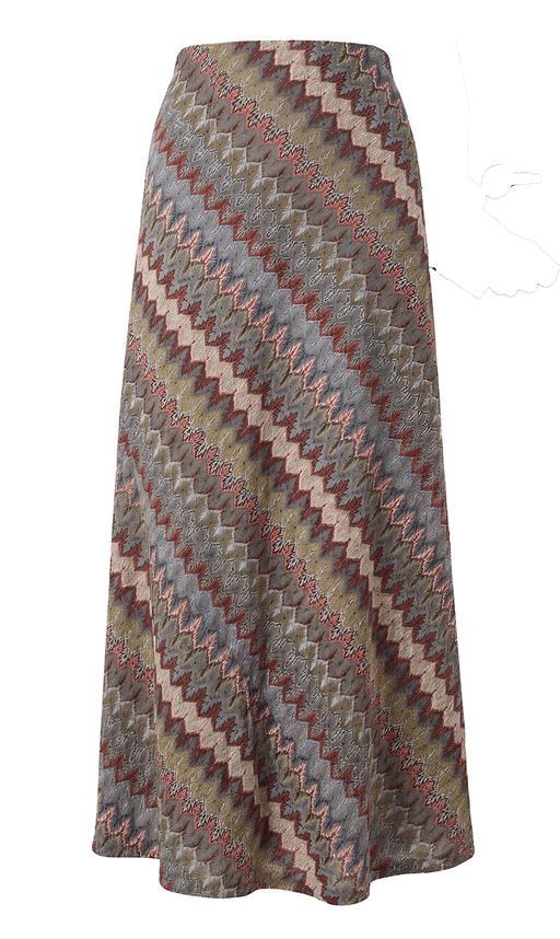 Nico Skirt (Brown Multi) - Skirt - Yakira Bella