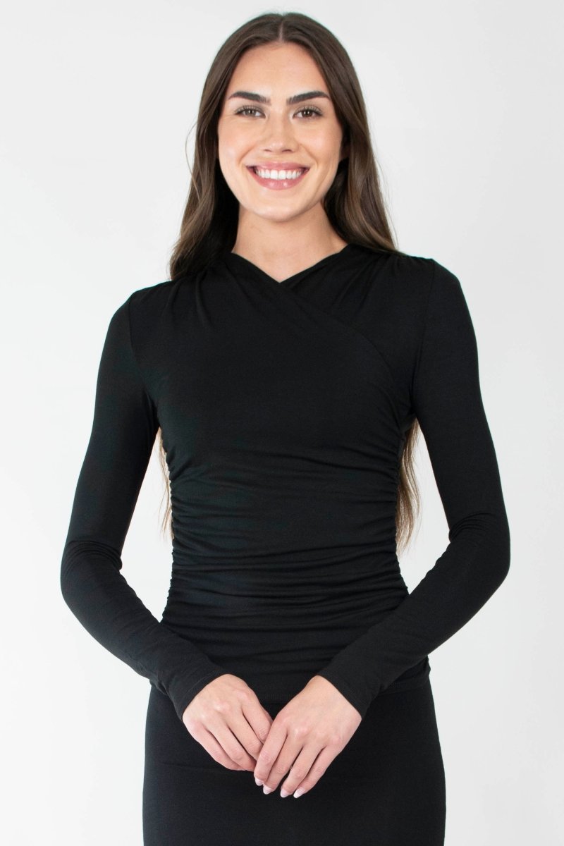 Nicole Top (Black) – Yakira Bella