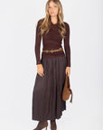 Nicole Top (Brown) - Top - Yakira Bella