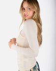 Nicole Top (Cream) - Top - Yakira Bella