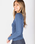 Nicole Top (Deep Navy) - Top - Yakira Bella