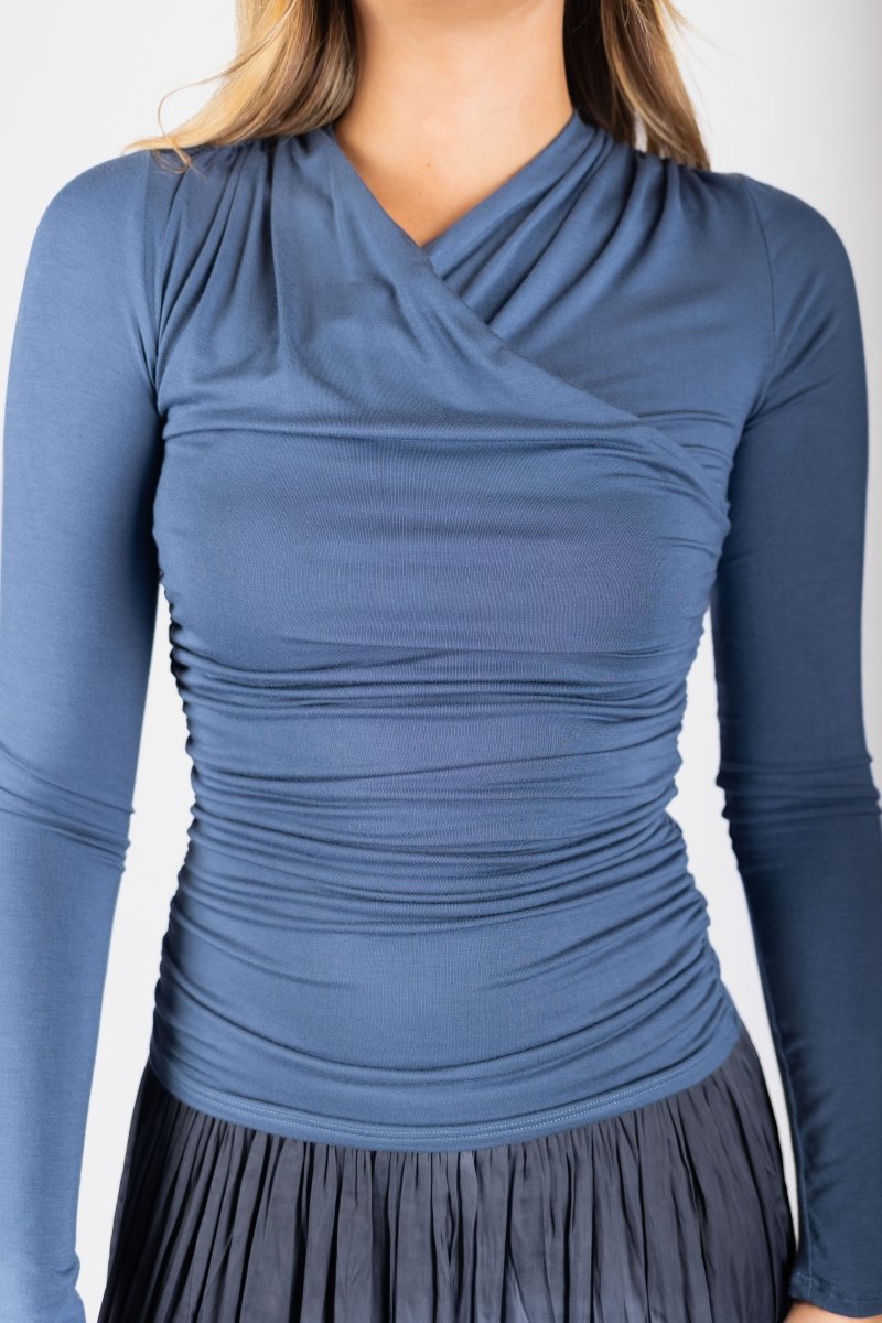 Nicole Top (Deep Navy) - Top - Yakira Bella