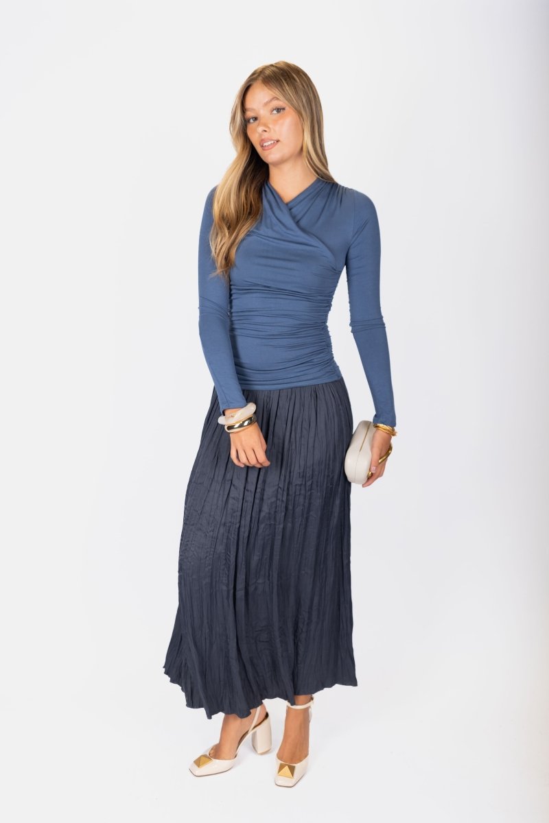 Nicole Top (Deep Navy) - Top - Yakira Bella