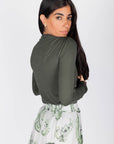 Nicole Top (Olive) - Top - Yakira Bella