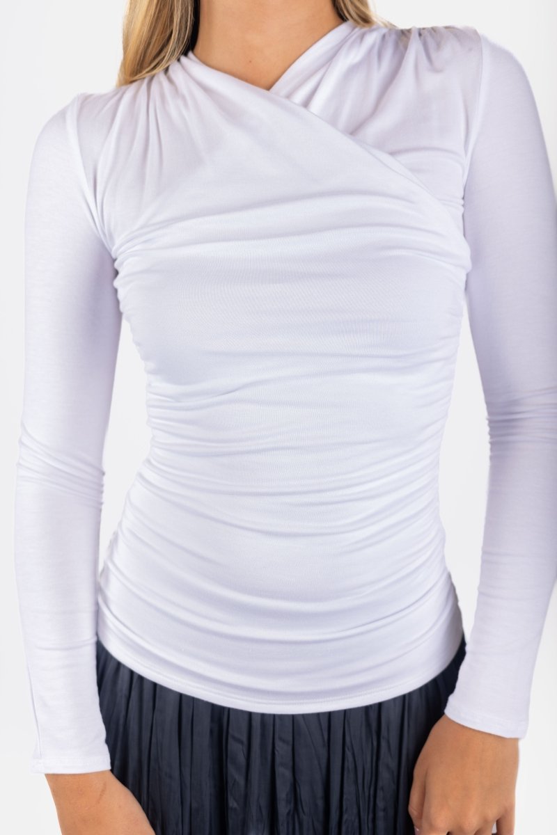 Nicole Top (White) – Yakira Bella