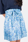 NINA SKIRT 20" (BLUE PATTERN) - Skirt - Yakira Bella