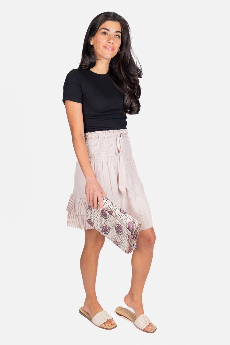 NINA SKIRT 20" (KHAKI) - Skirt - Yakira Bella